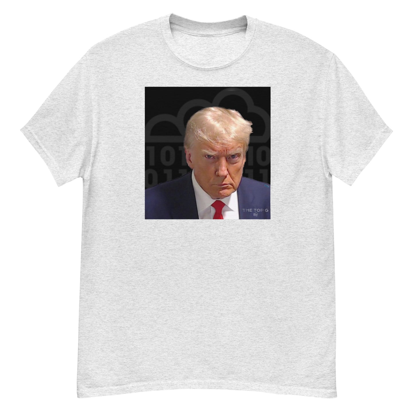 Top G Trump Tee Black background