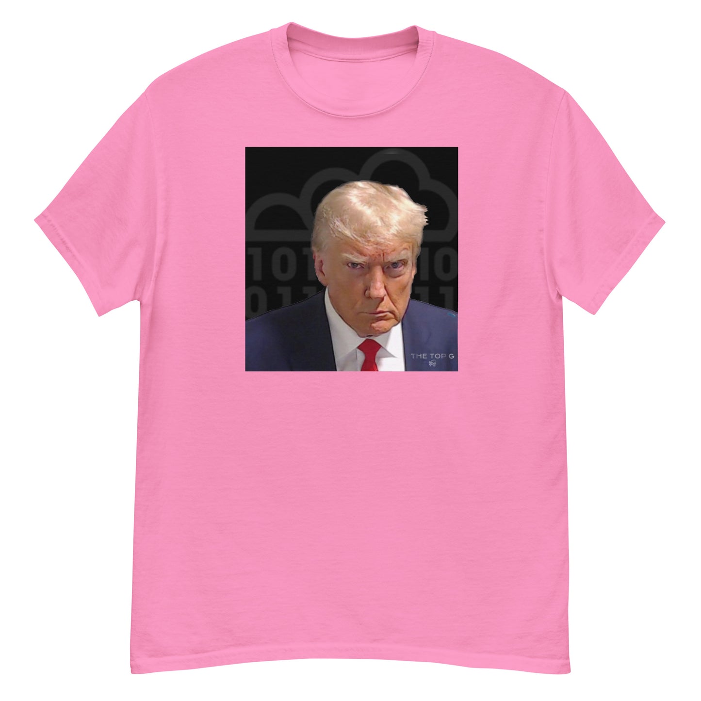 Top G Trump Tee Black background