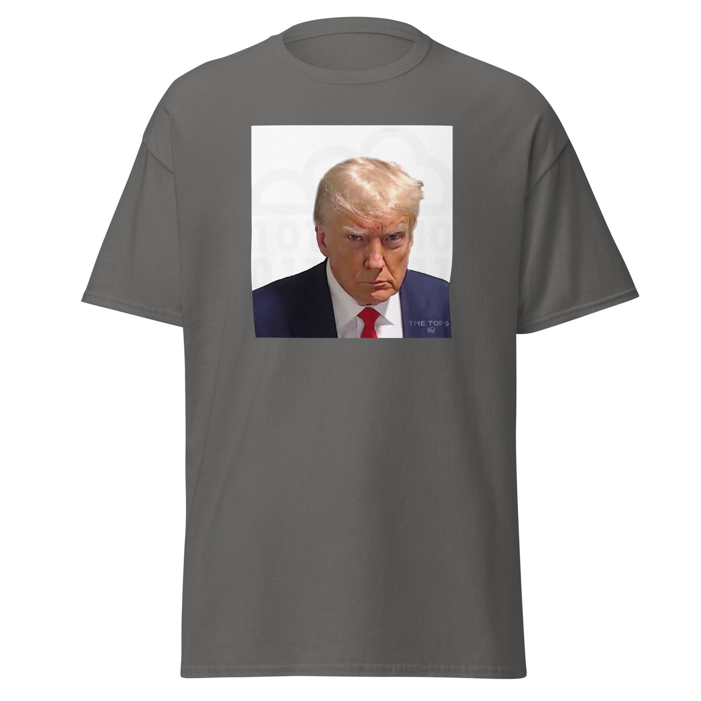 Top G Trump Tee White background