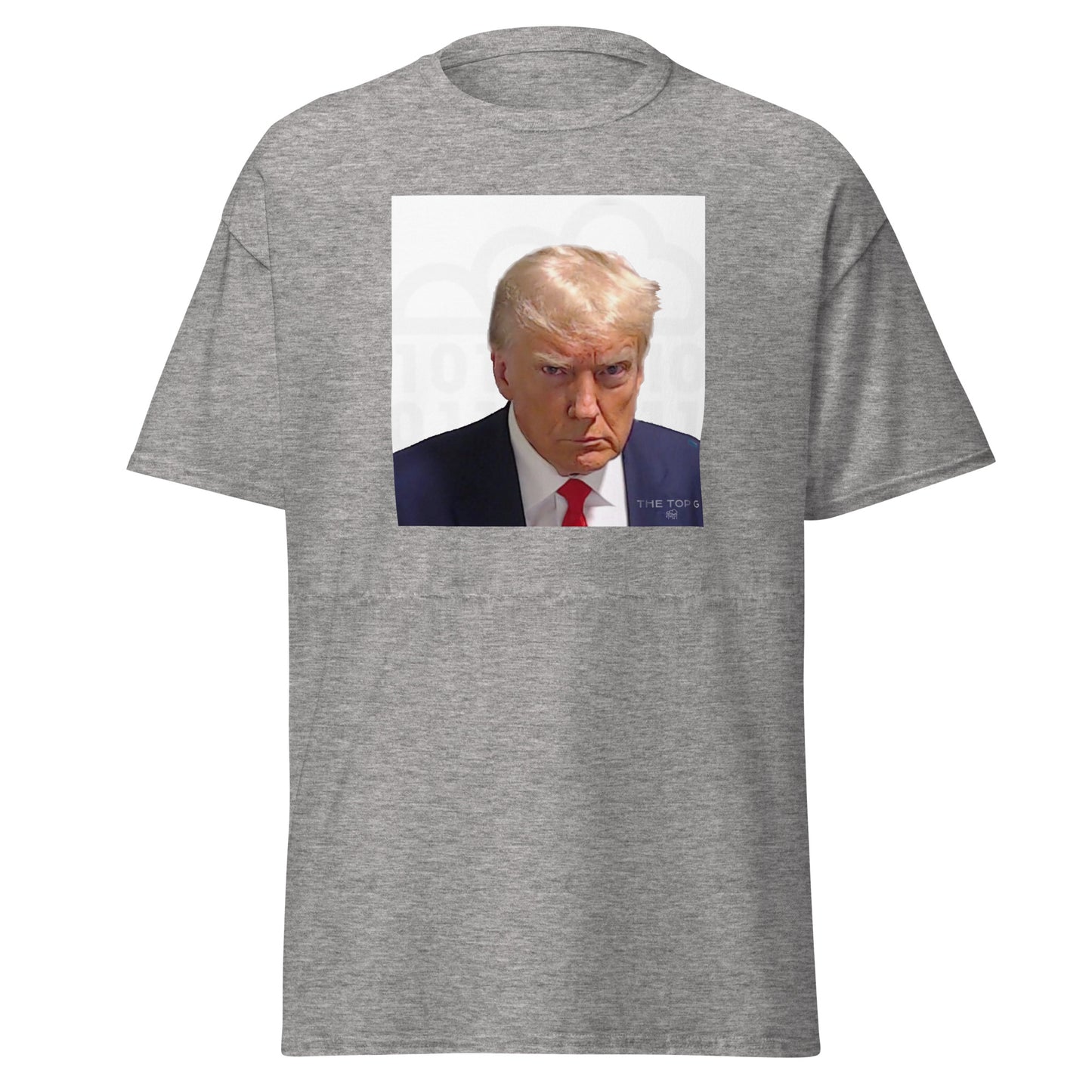 Top G Trump Tee White background