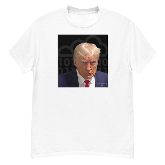 Top G Trump Tee Black background