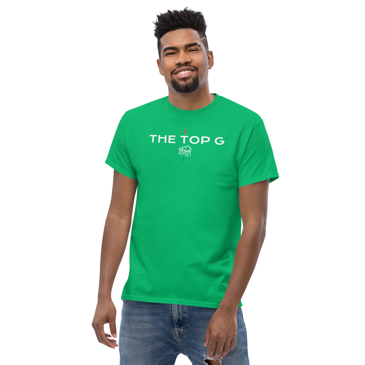 The Top G Unisex T-Shirt for the top g in you.